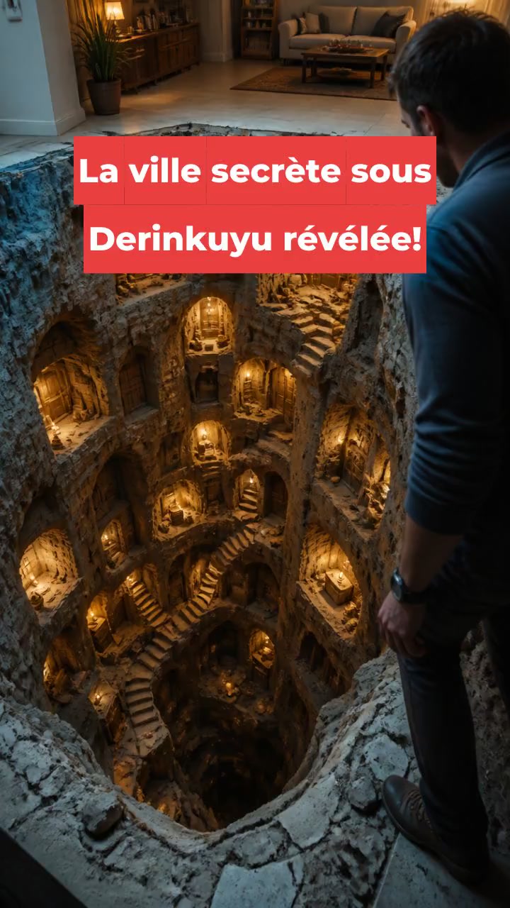La ville secrète sous Derinkuyu révélée!