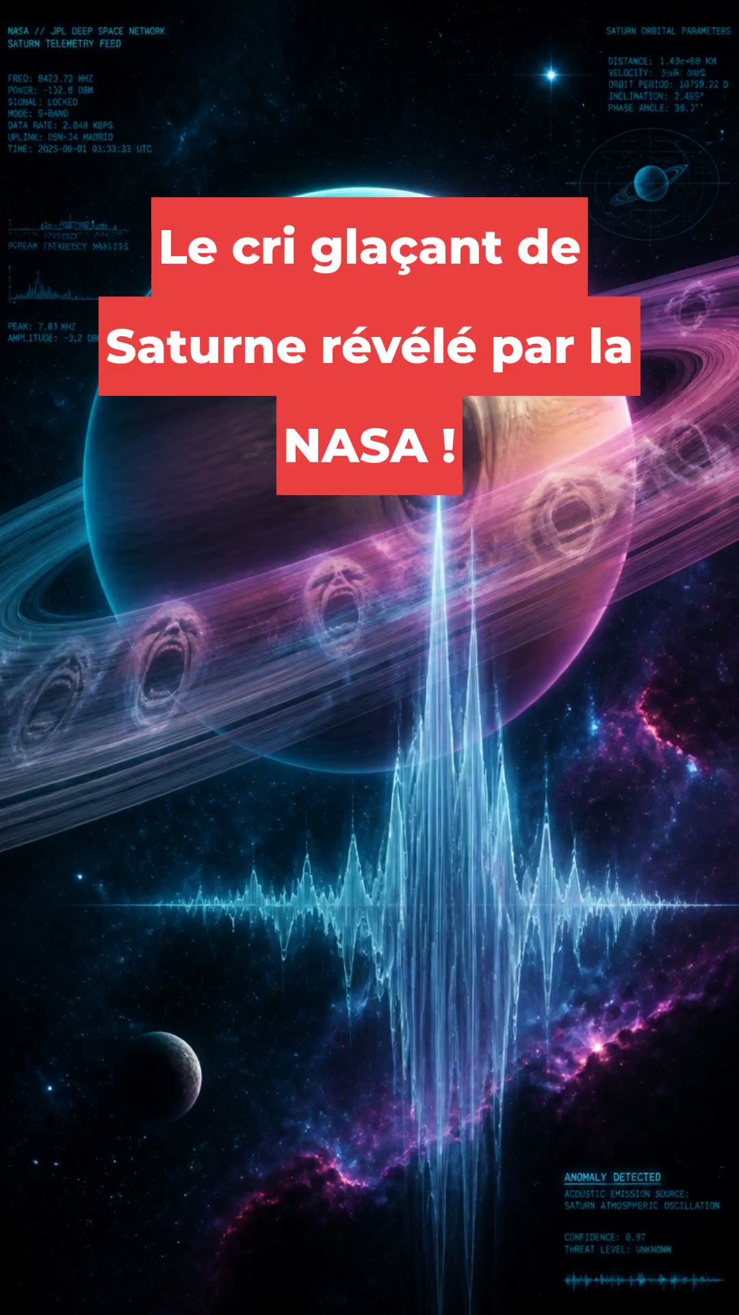 Le cri glaçant de Saturne révélé par la NASA !