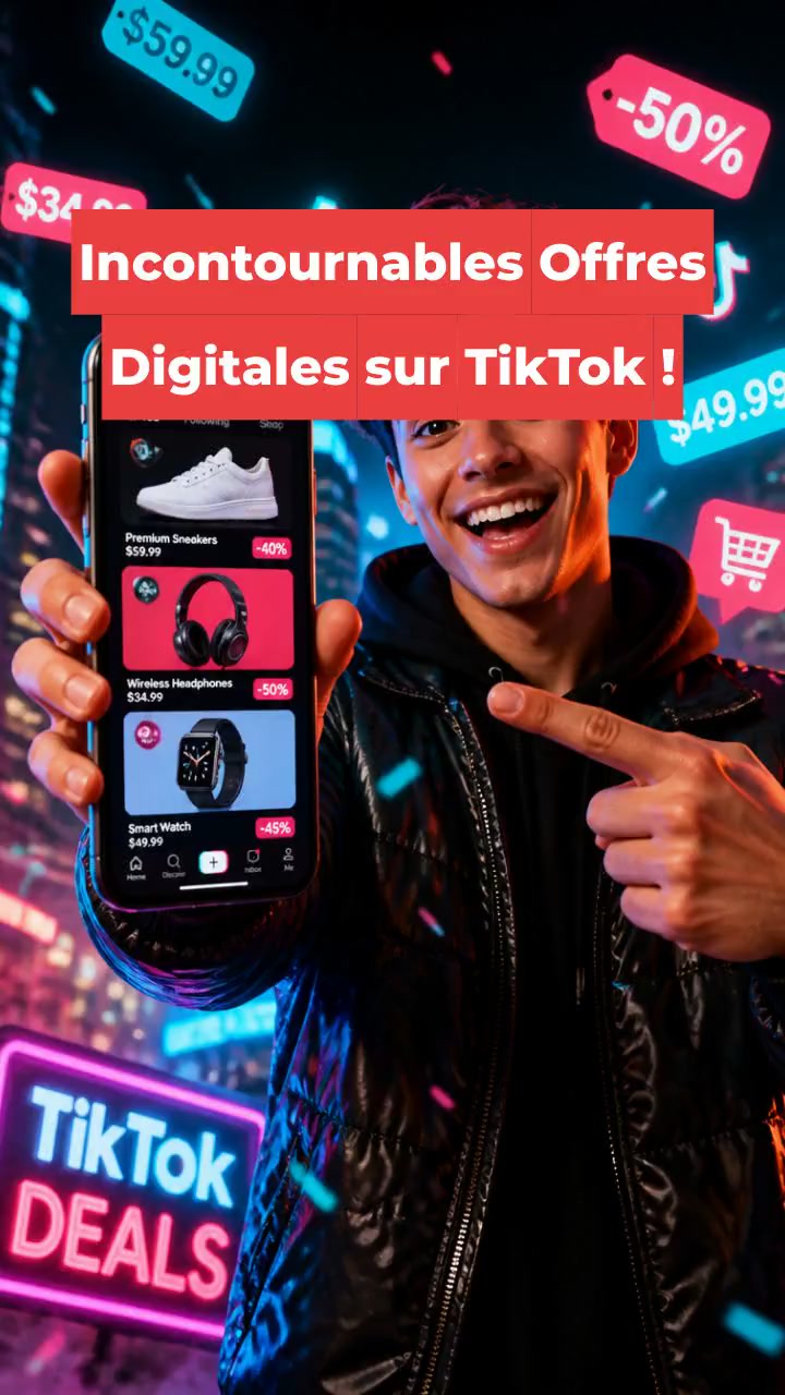 Incontournables Offres Digitales sur TikTok !