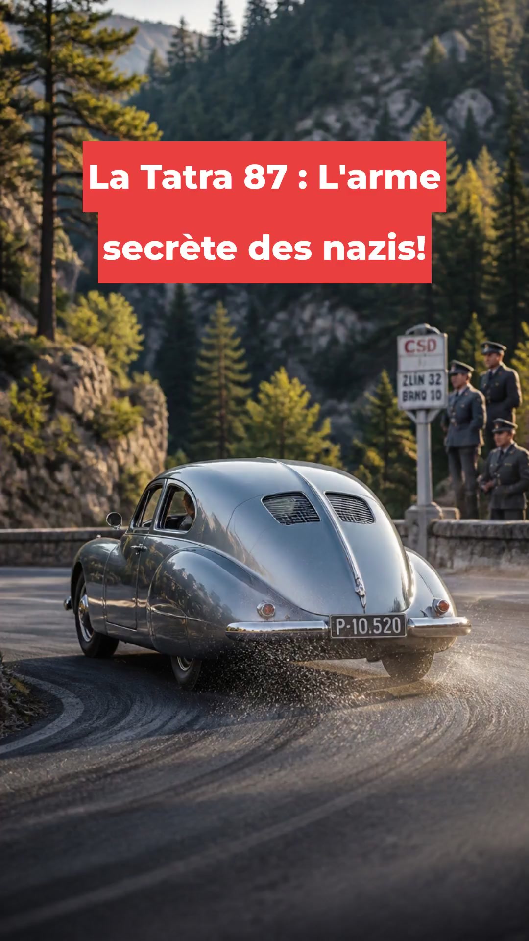La Tatra 87 : L'arme secrète des nazis!