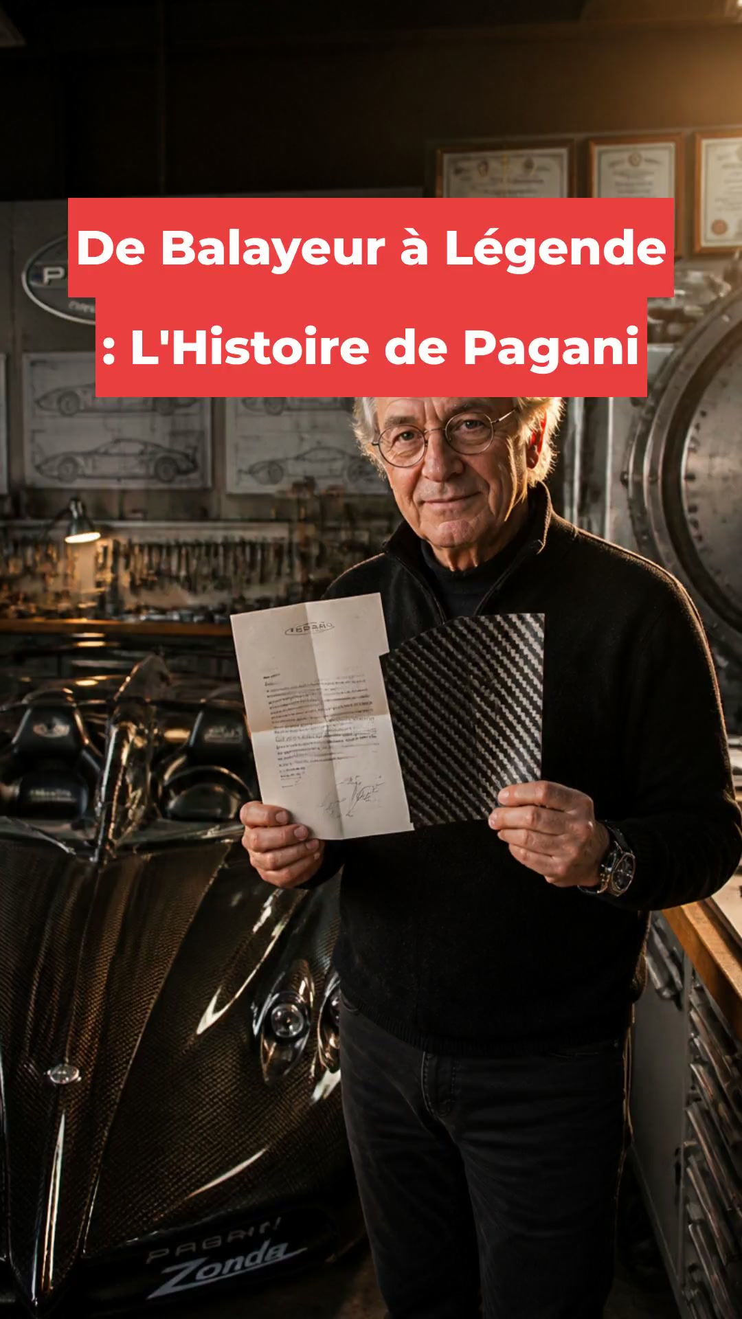 De Balayeur à Légende : L'Histoire de Pagani