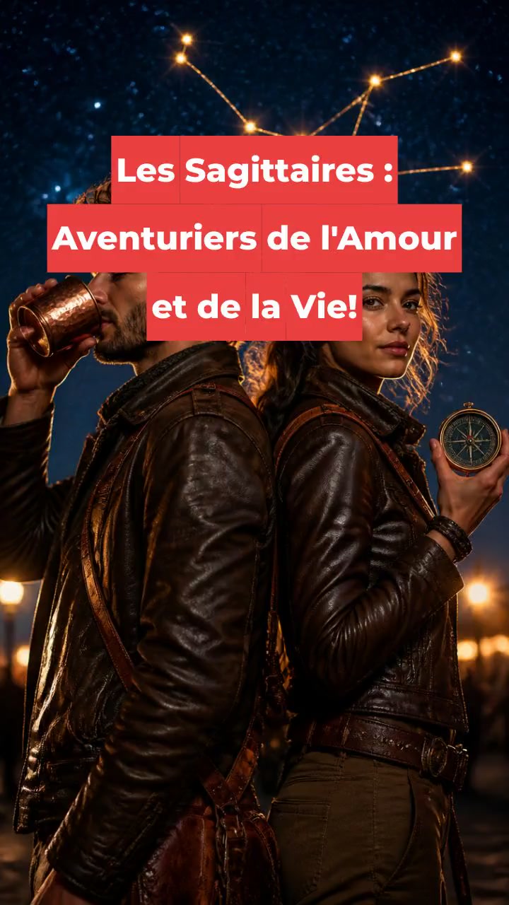 Les Sagittaires : Aventuriers de l'Amour et de la Vie!