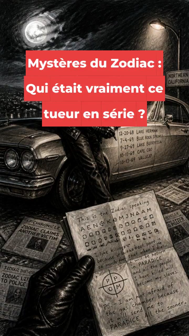 Mystères du Zodiac : Qui était vraiment ce tueur en série ?
