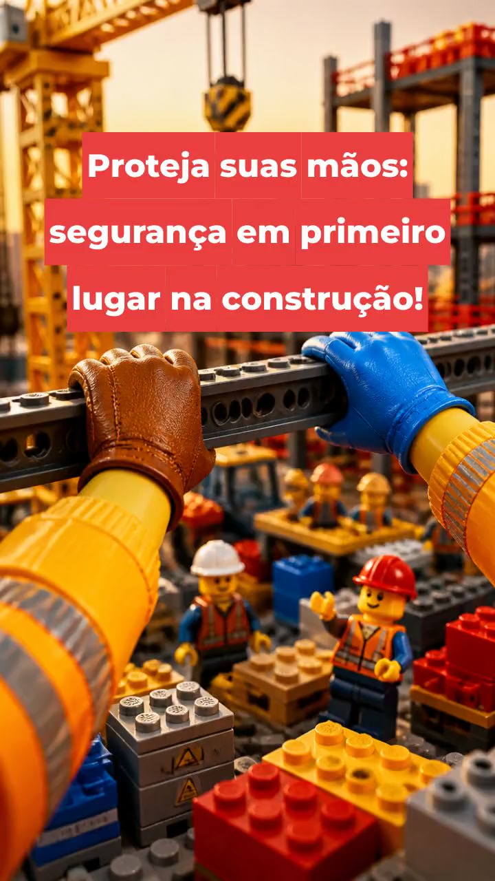 Proteja suas mãos: segurança em primeiro lugar na construção!