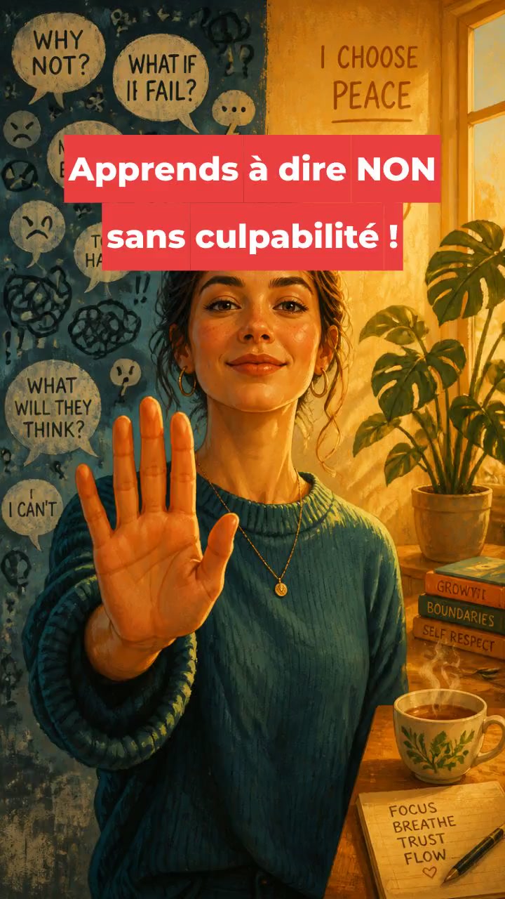 Apprends à dire NON sans culpabilité !