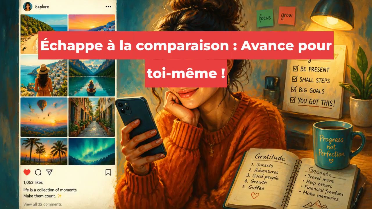 Échappe à la comparaison : Avance pour toi-même !
