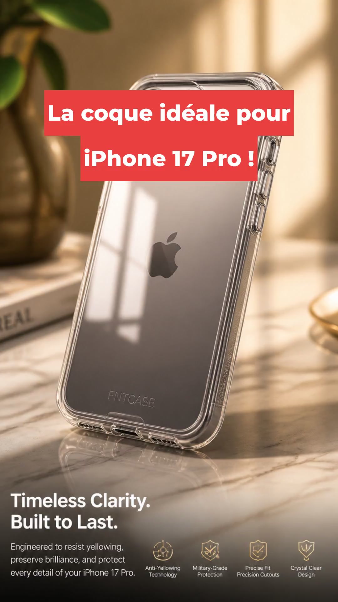 La coque idéale pour iPhone 17 Pro !