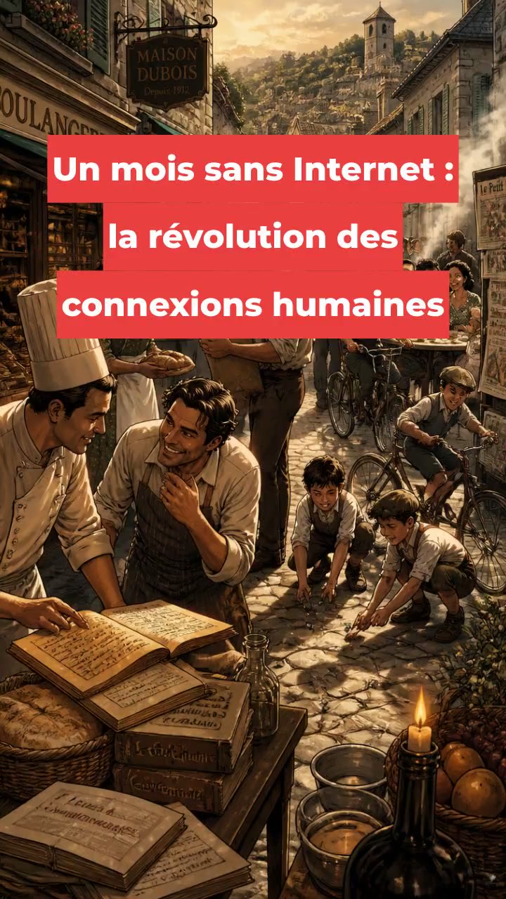 Un mois sans Internet : la révolution des connexions humaines