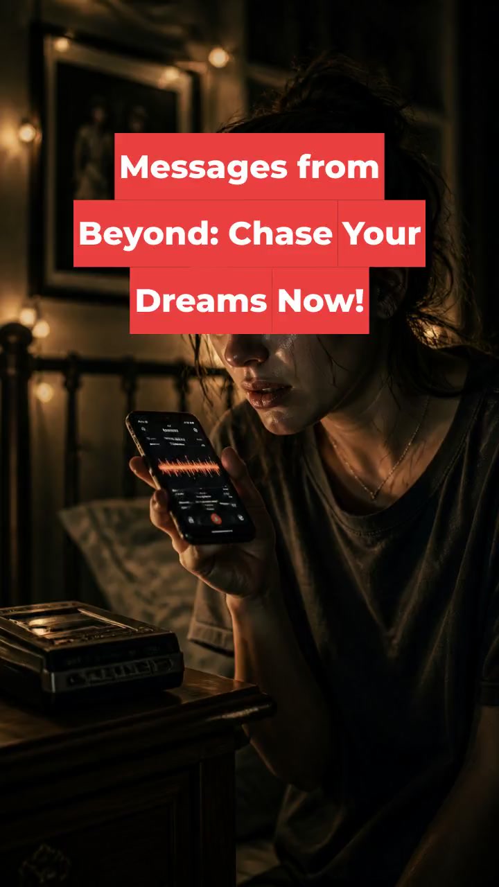Messages from Beyond: Chase Your Dreams Now!