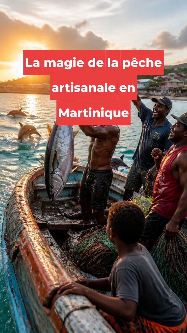 La magie de la pêche artisanale en Martinique