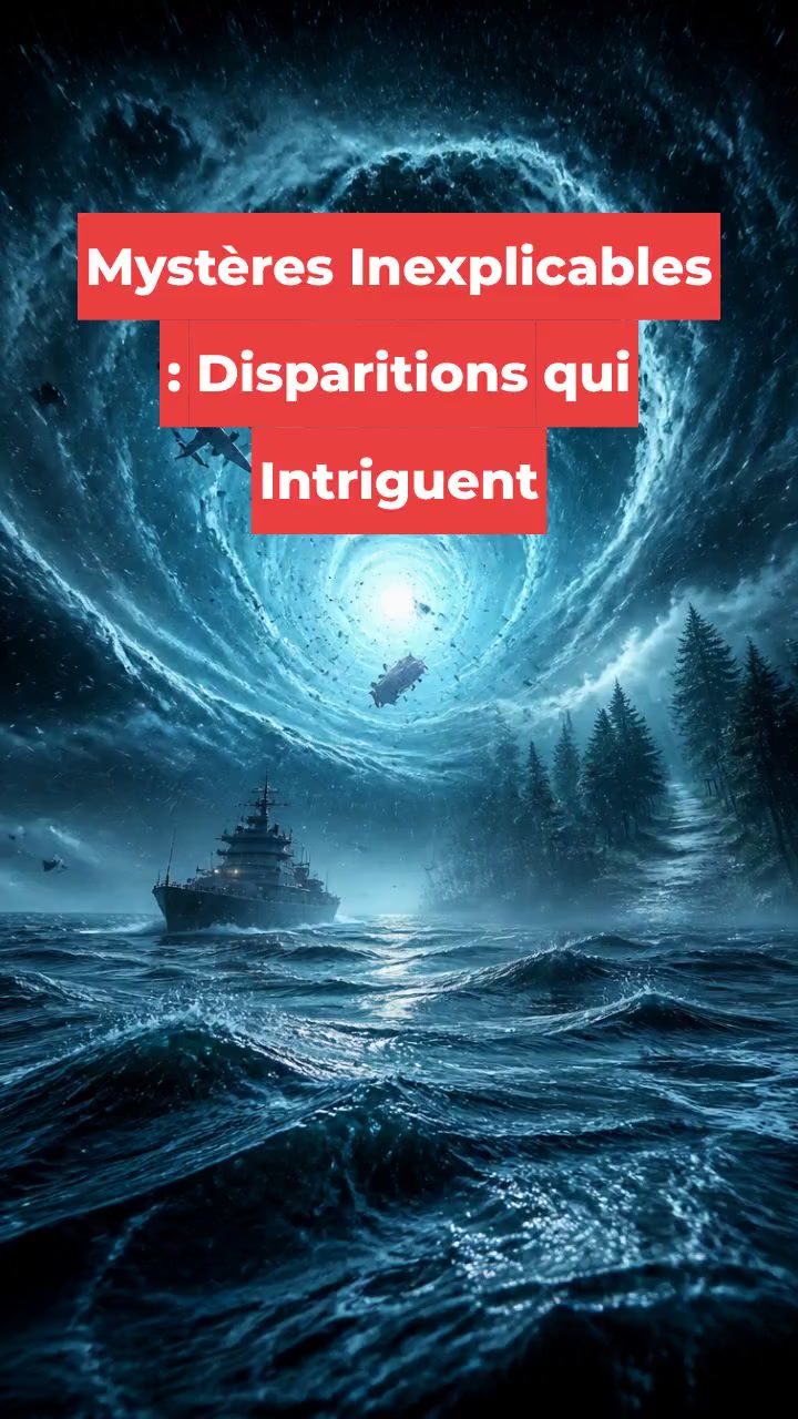 Mystères Inexplicables : Disparitions qui Intriguent