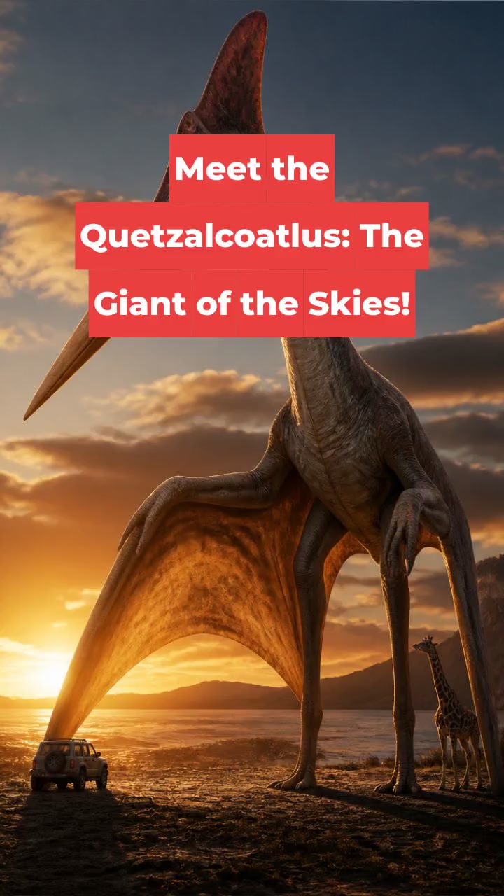 Meet the Quetzalcoatlus: The Giant of the Skies!