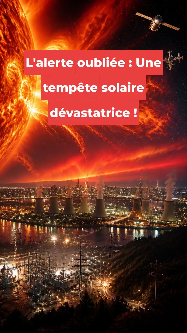 L'alerte oubliée : Une tempête solaire dévastatrice !