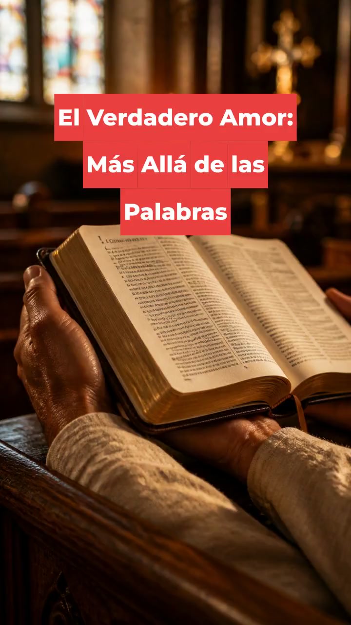 El Verdadero Amor: Más Allá de las Palabras