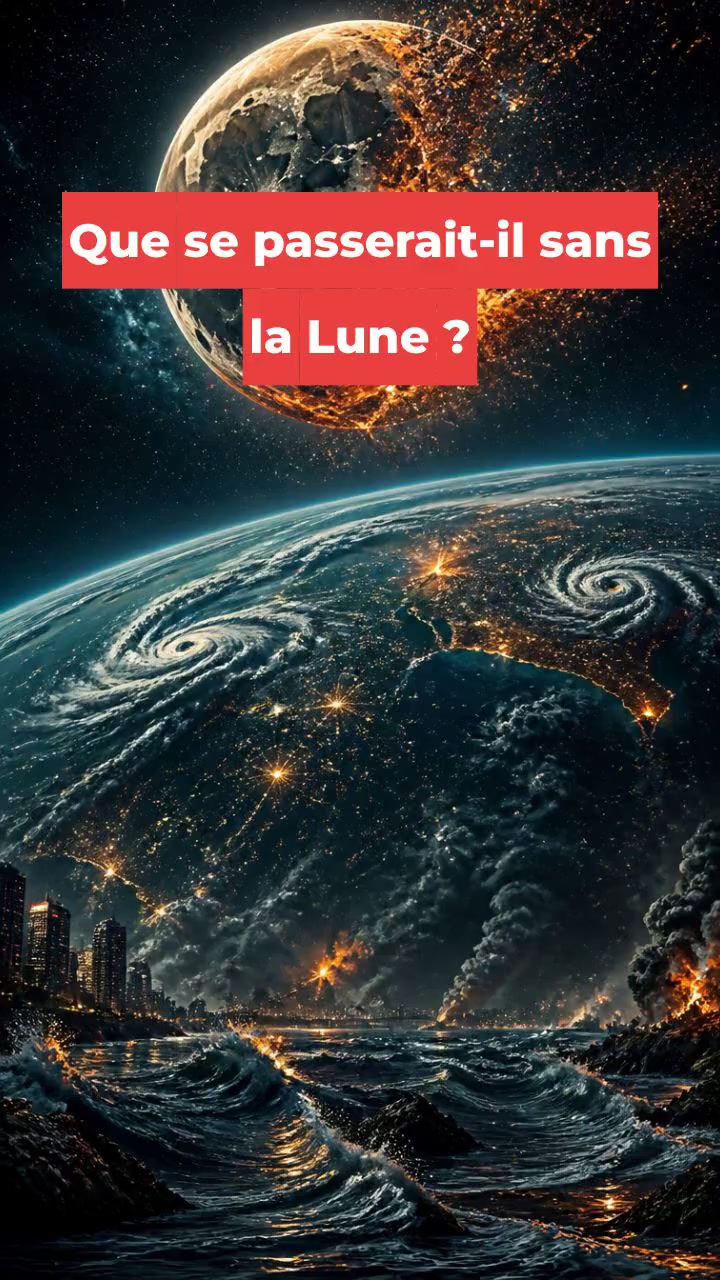 Que se passerait-il sans la Lune ?