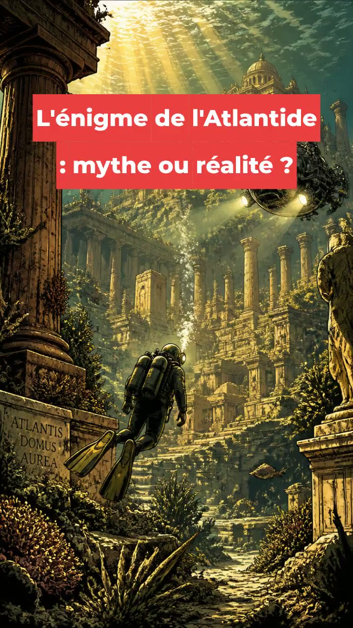 L'énigme de l'Atlantide : mythe ou réalité ?