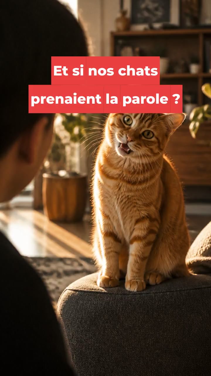 Et si nos chats prenaient la parole ?
