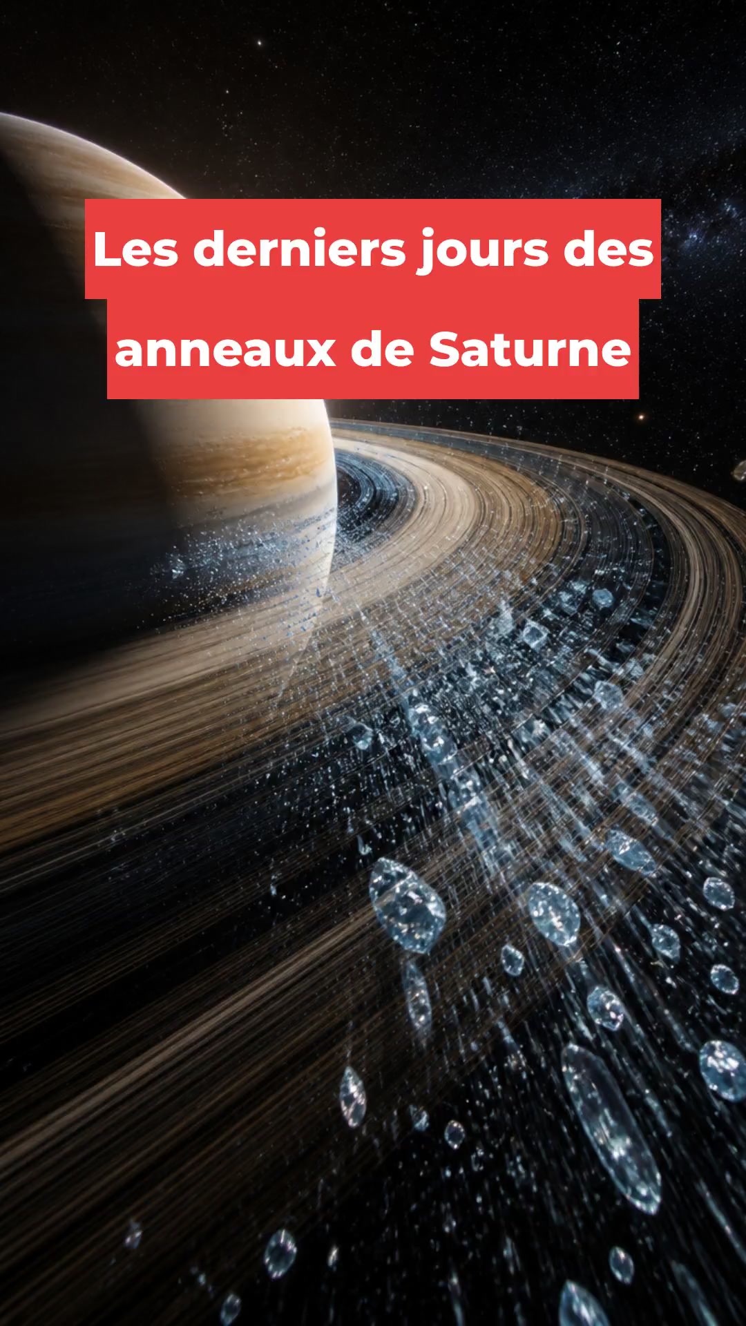 Les derniers jours des anneaux de Saturne