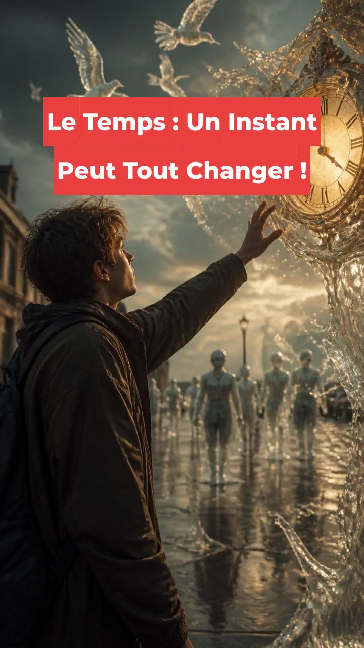 Le Temps : Un Instant Peut Tout Changer !