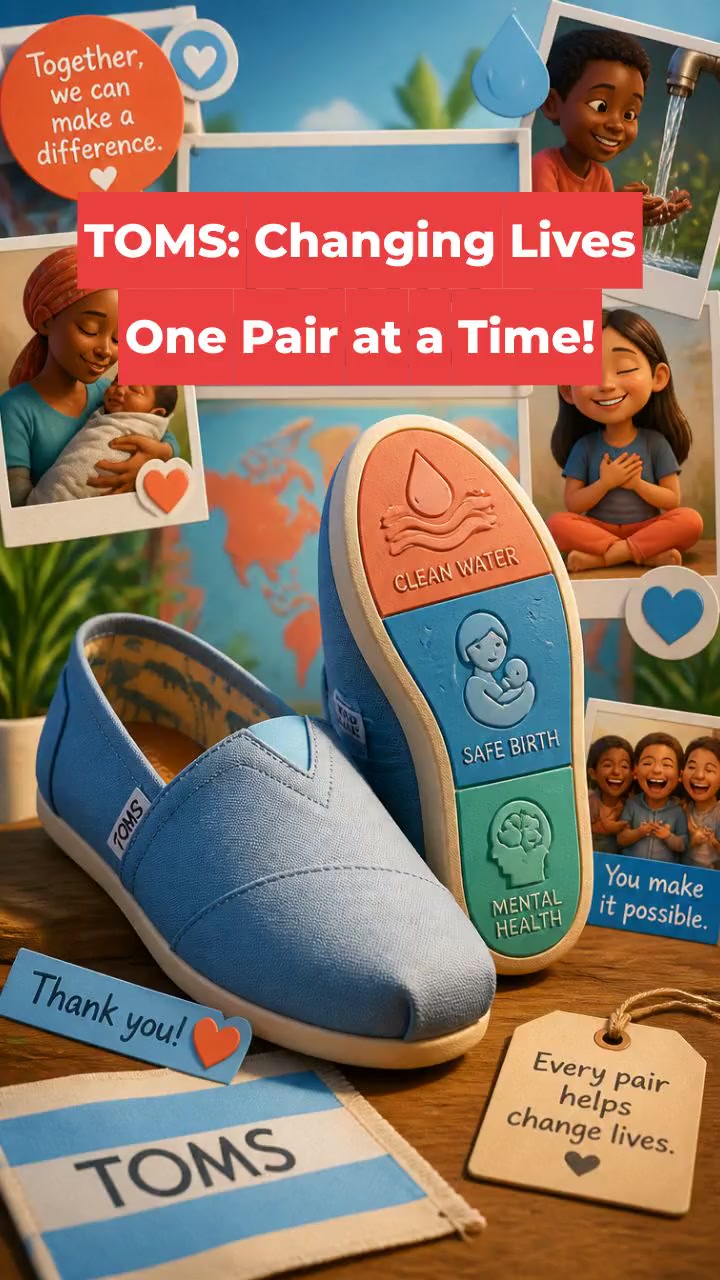 TOMS: Changing Lives One Pair at a Time!