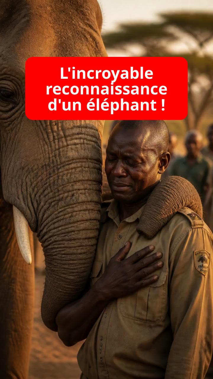 L'incroyable reconnaissance d'un éléphant !