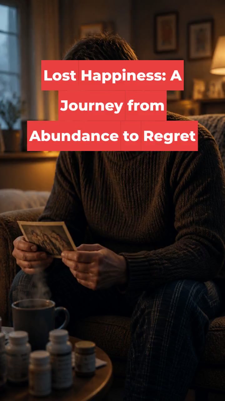 Lost Happiness: A Journey from Abundance to Regret