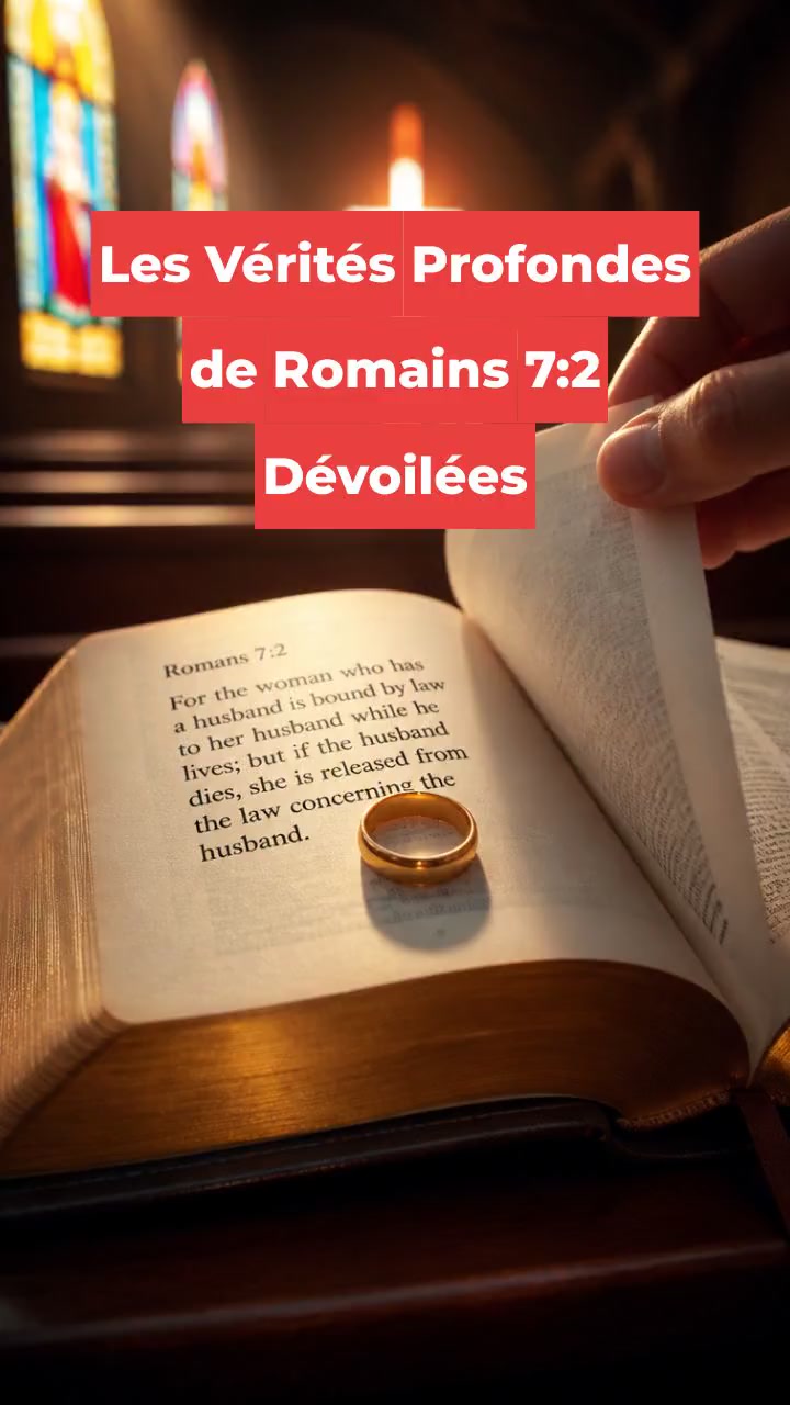 Les Vérités Profondes de Romains 7:2 Dévoilées