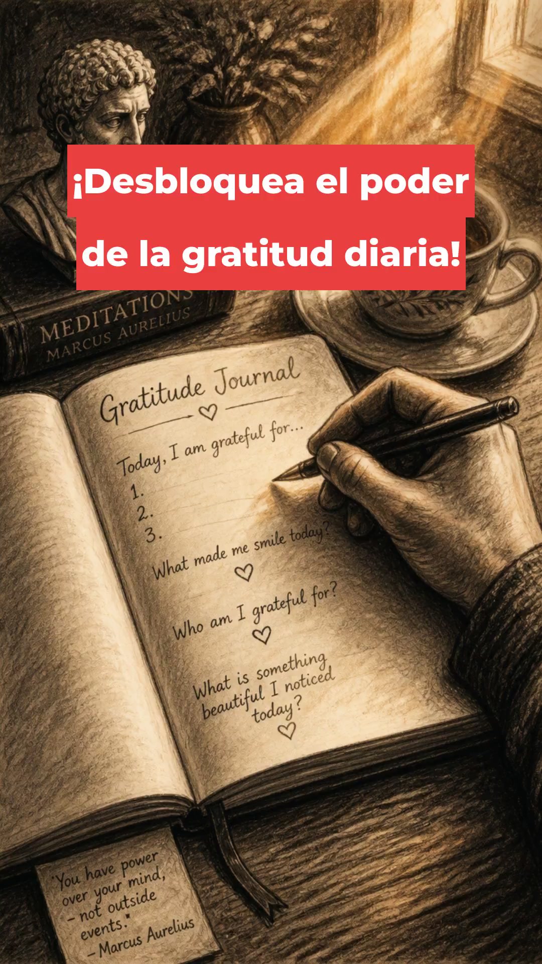 ¡Desbloquea el poder de la gratitud diaria!