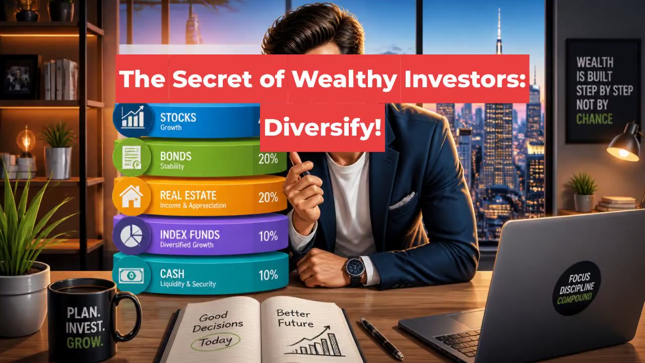 The Secret of Wealthy Investors: Diversify!