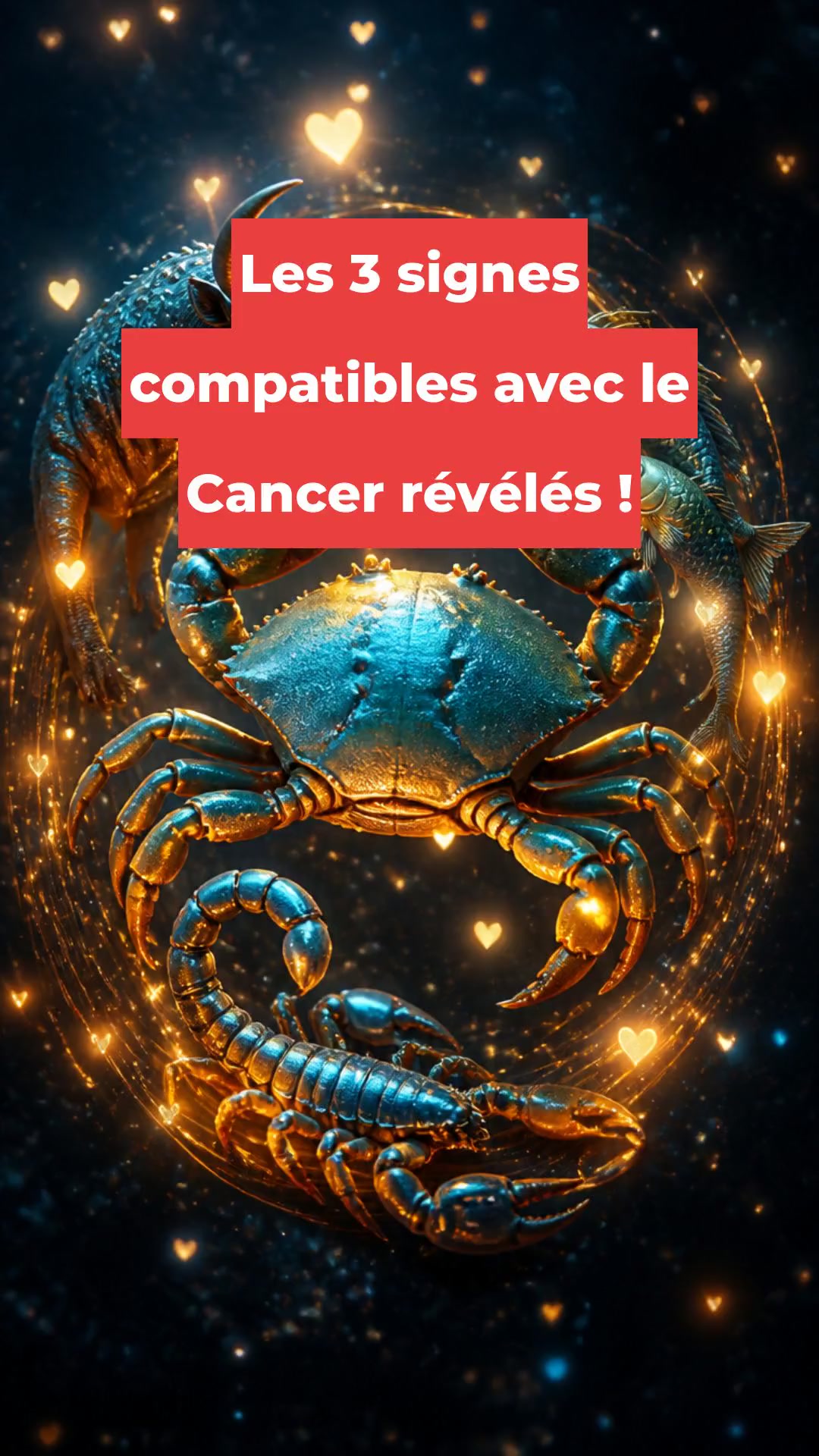 Les 3 signes compatibles avec le Cancer révélés !