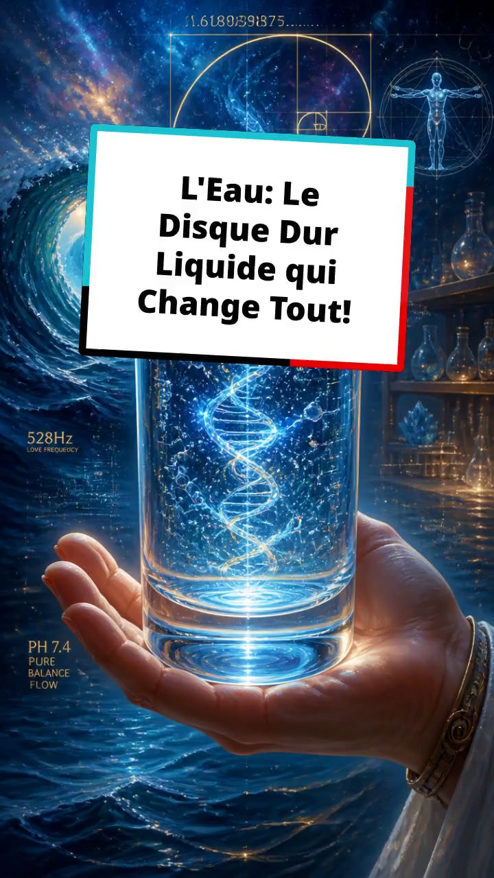 L'Eau: Le Disque Dur Liquide qui Change Tout!