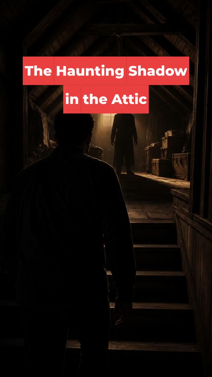 The Haunting Shadow in the Attic