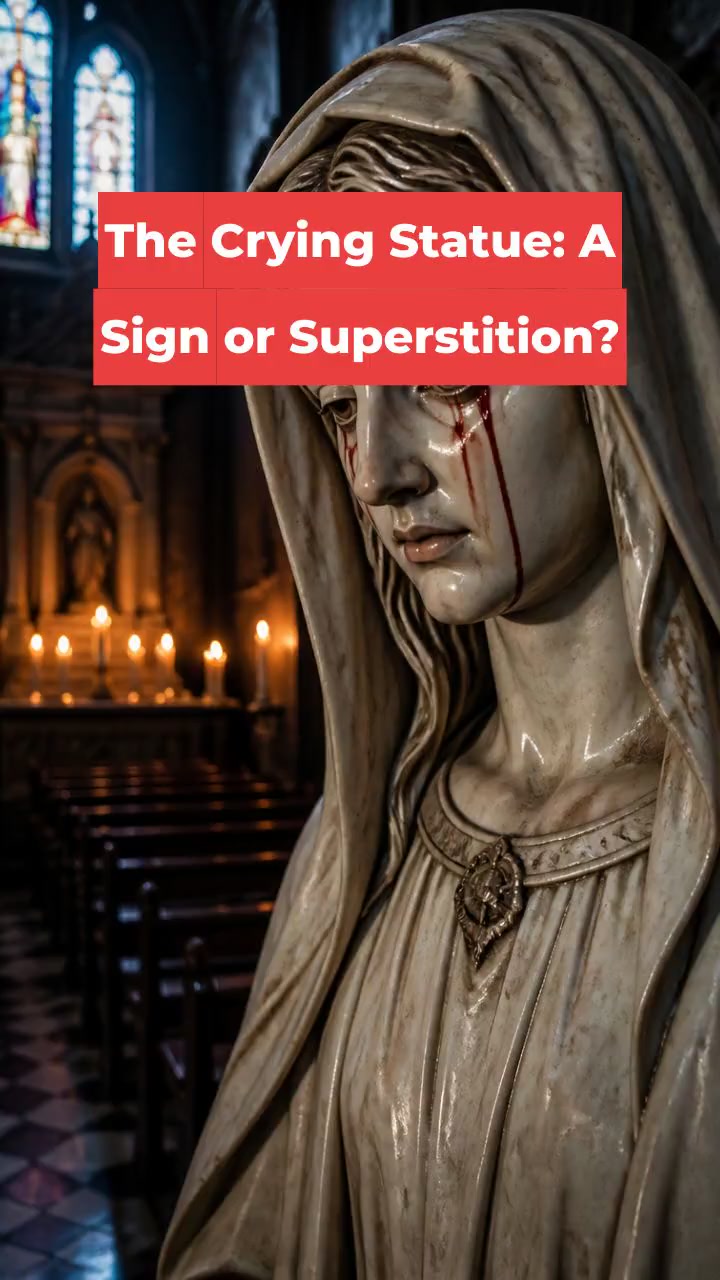 The Crying Statue: A Sign or Superstition?
