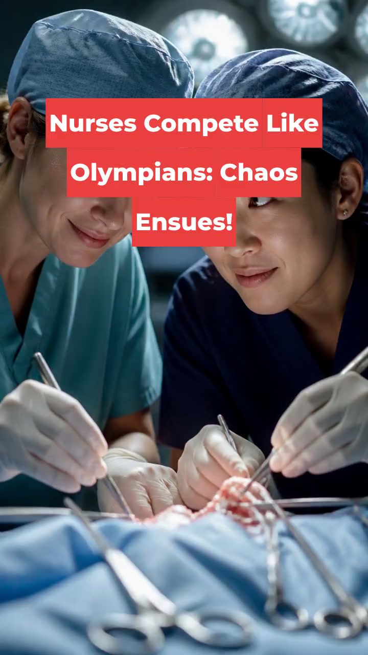 Nurses Compete Like Olympians: Chaos Ensues!