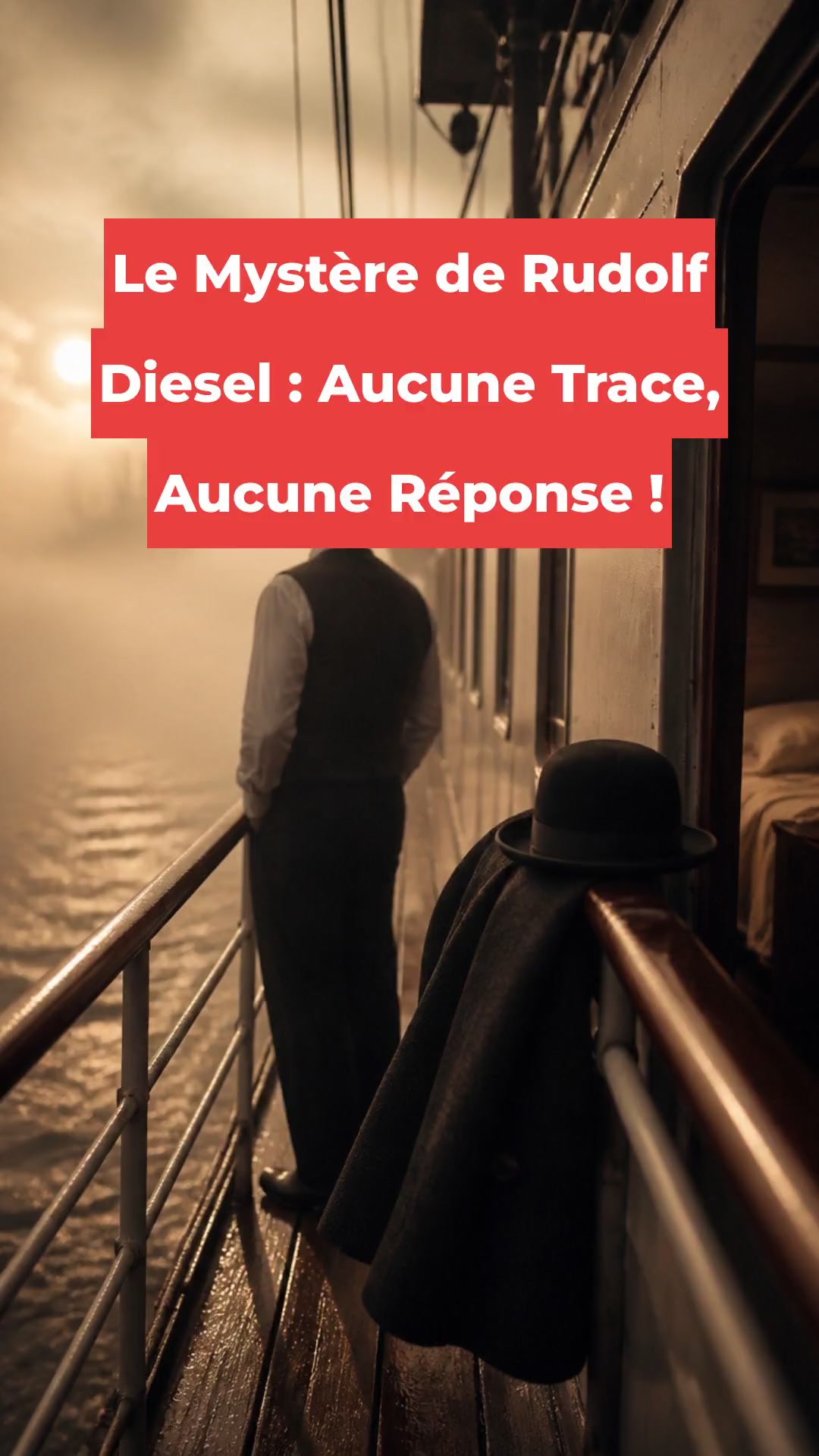 Le Mystère de Rudolf Diesel : Aucune Trace, Aucune Réponse !