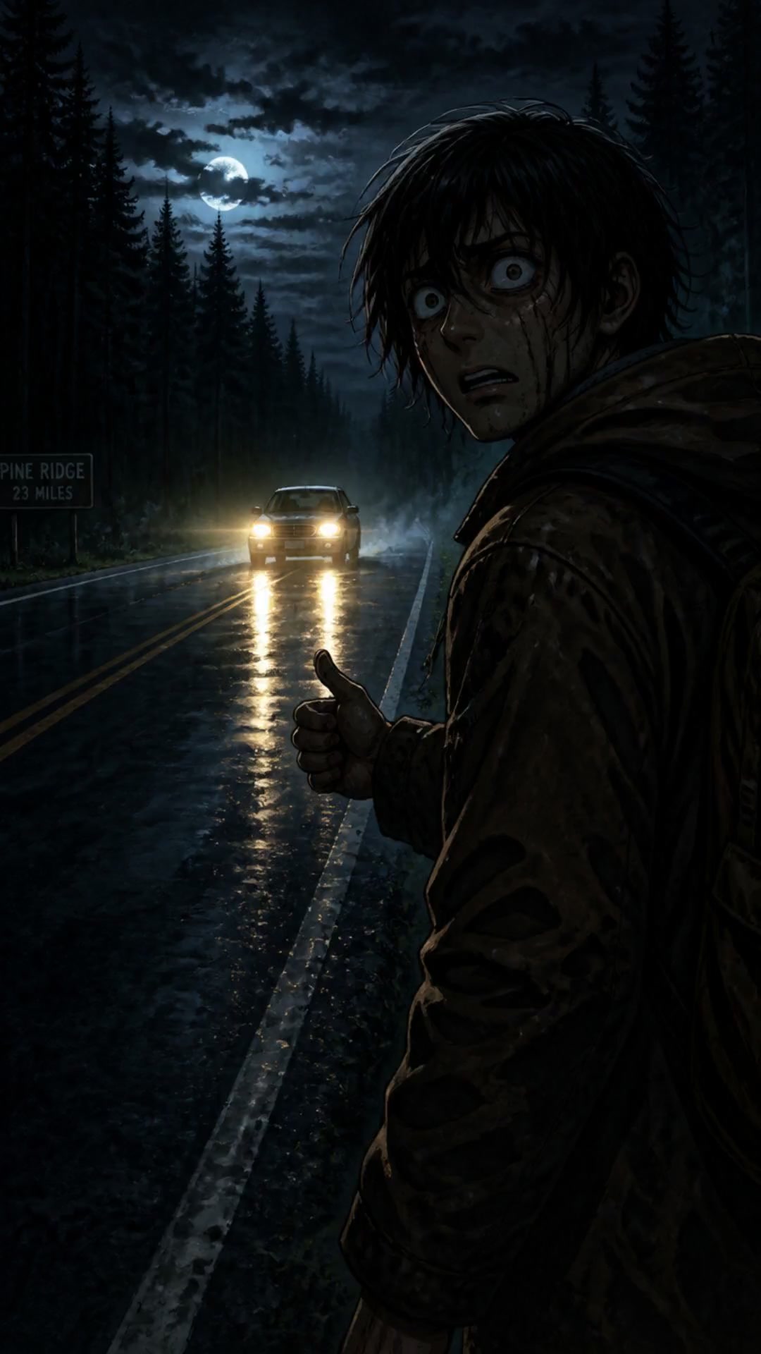 The Waiting Mile: A Haunting Highway Legend
