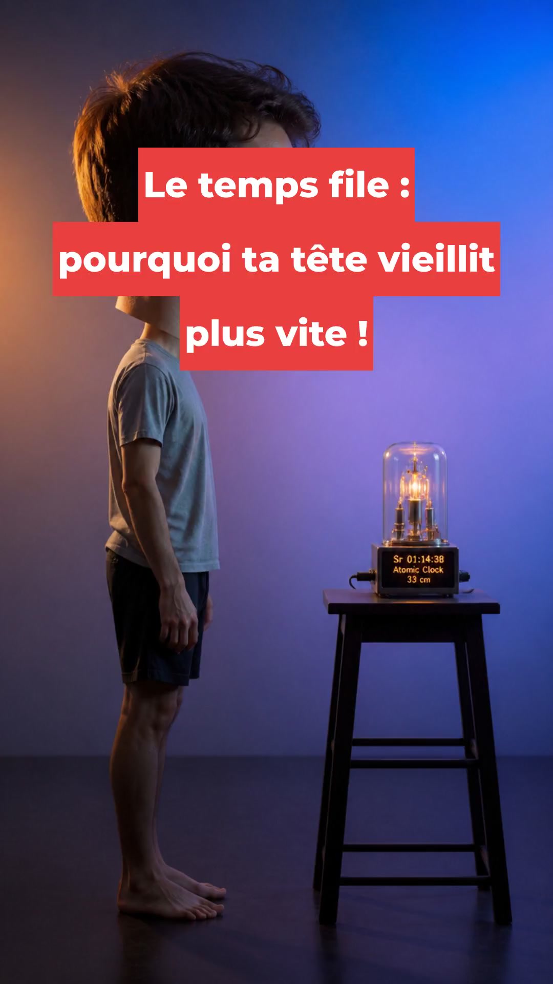 Le temps file : pourquoi ta tête vieillit plus vite !