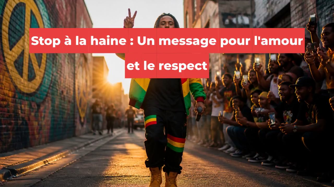 Stop à la haine : Un message pour l'amour et le respect