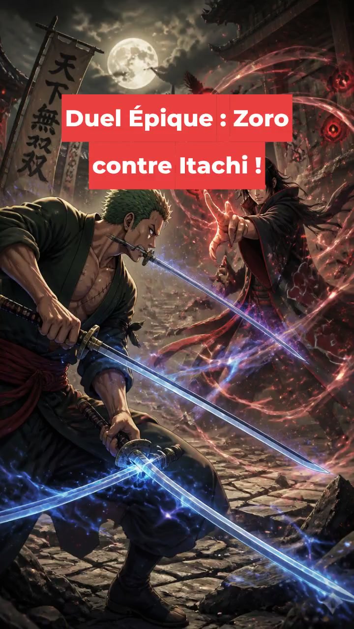 Duel Épique : Zoro contre Itachi !