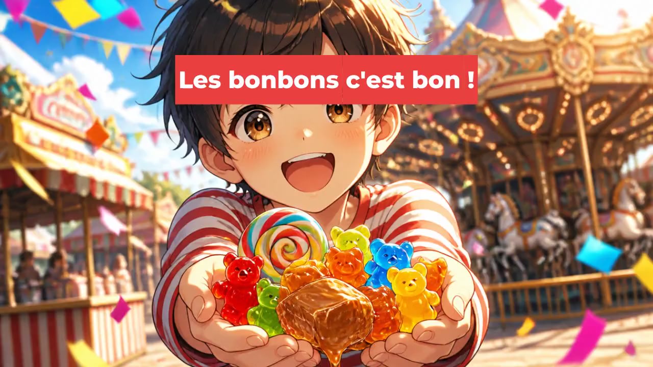 La magie des bonbons révélée !