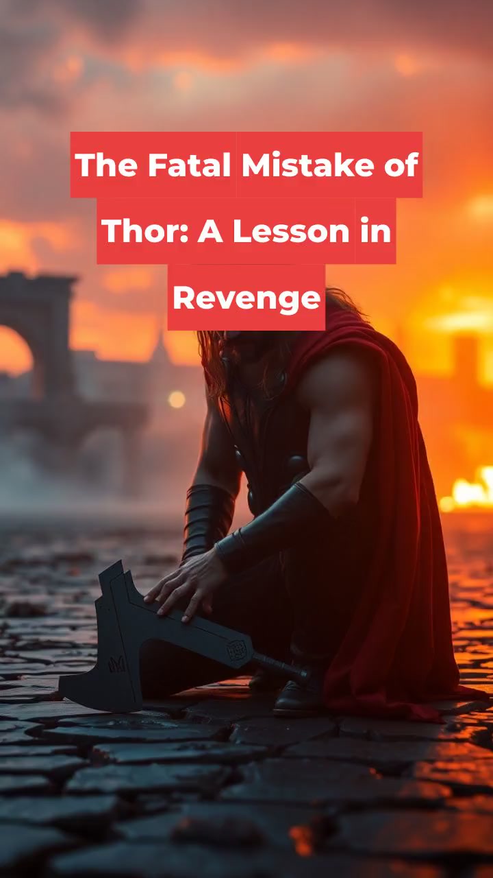 The Fatal Mistake of Thor: A Lesson in Revenge