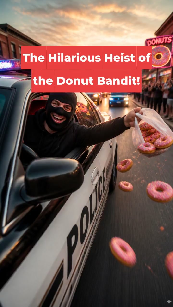The Hilarious Heist of the Donut Bandit!