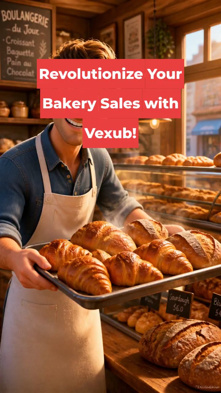 Revolutionize Your Bakery Sales with Vexub!