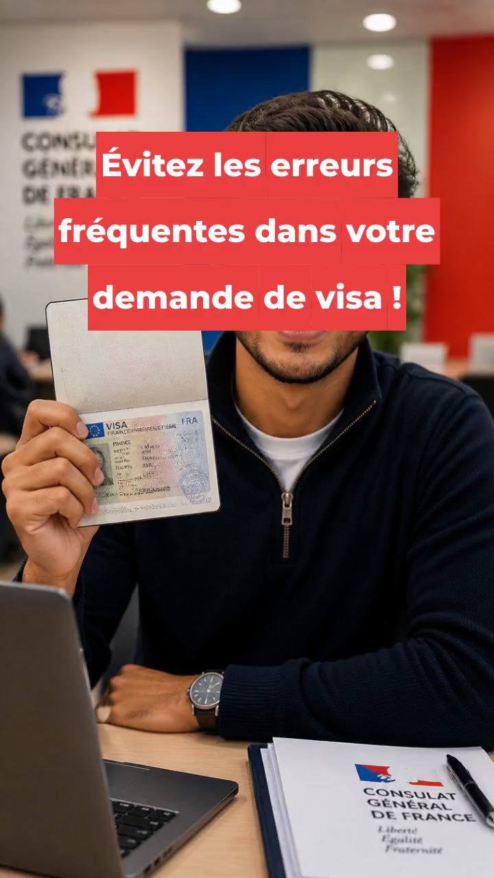 Évitez les erreurs fréquentes dans votre demande de visa !