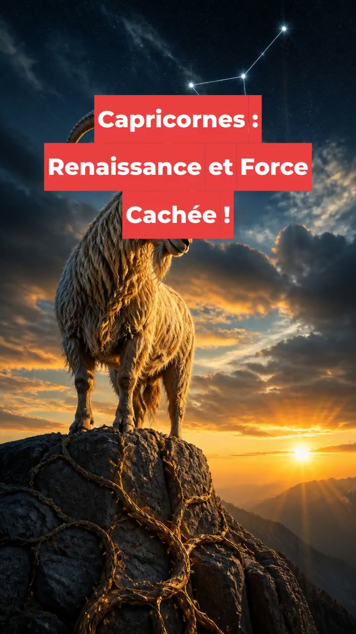 Capricornes : Renaissance et Force Cachée !