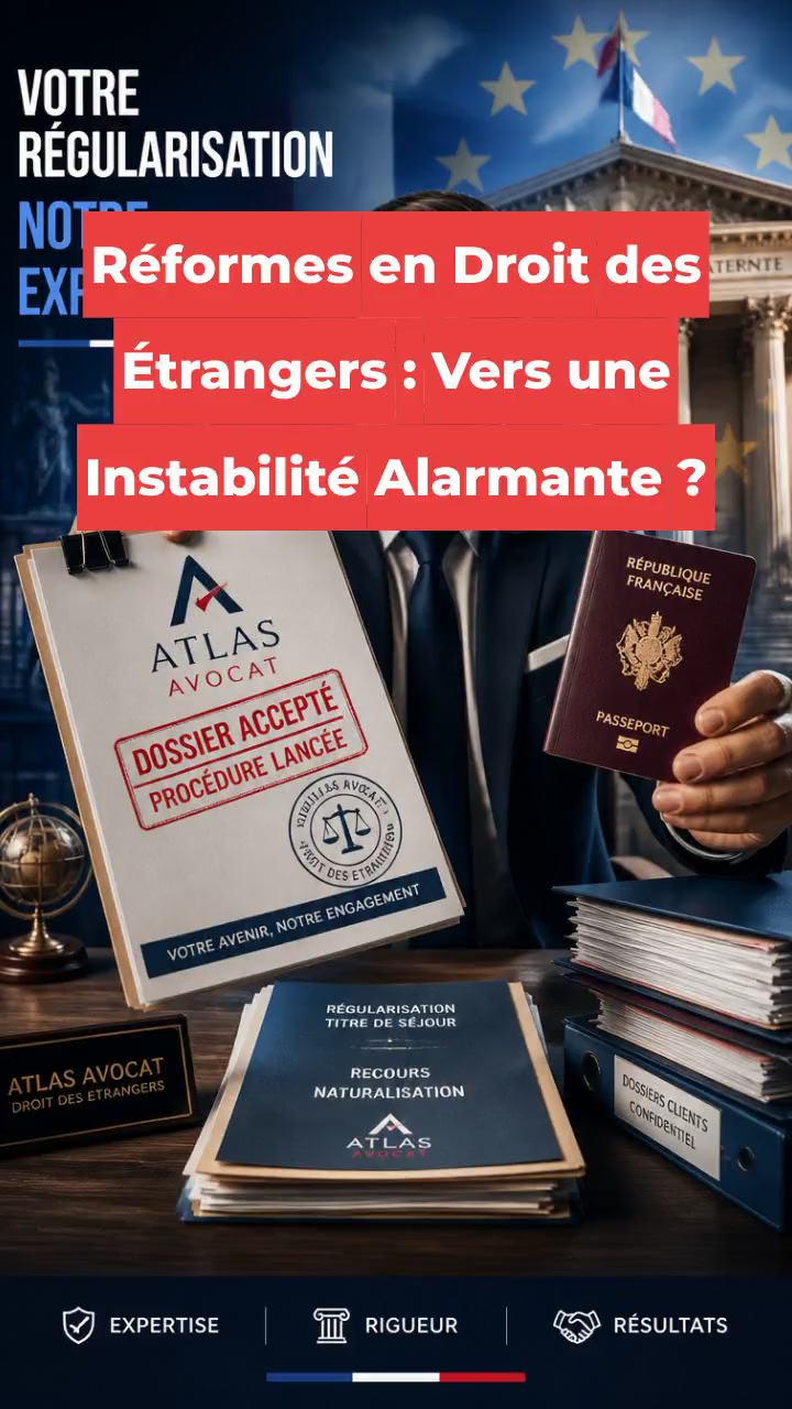 Réformes en Droit des Étrangers : Vers une Instabilité Alarmante ?