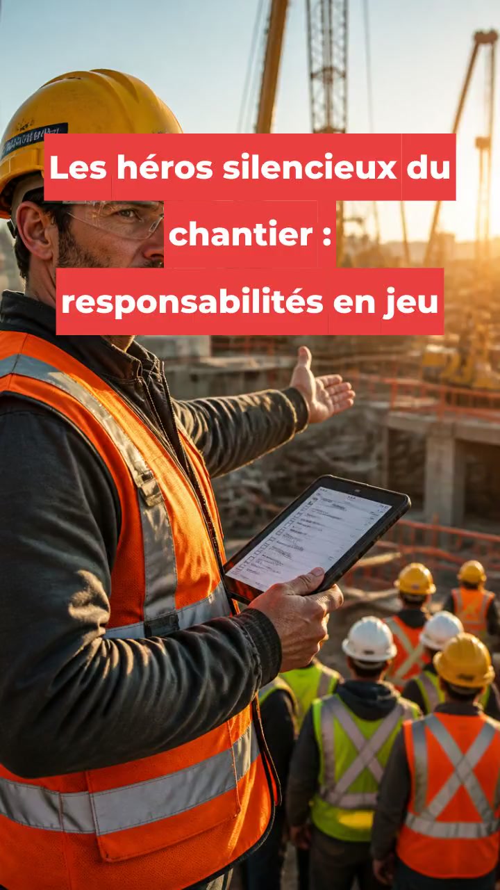 Les héros silencieux du chantier : responsabilités en jeu
