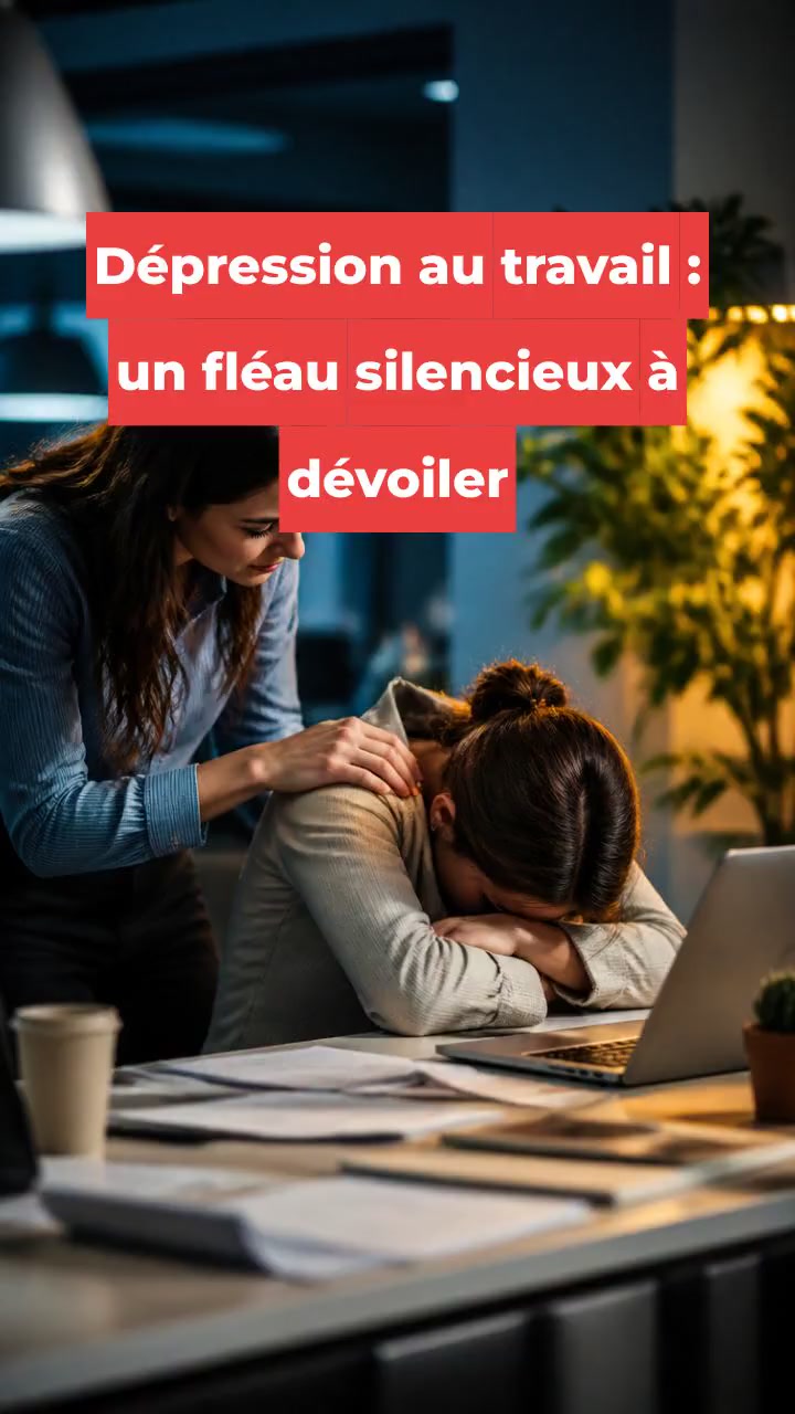 Dépression au travail : un fléau silencieux à dévoiler