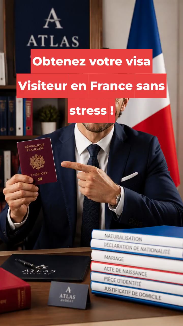 Obtenez votre visa Visiteur en France sans stress !