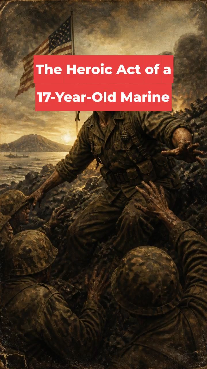 The Heroic Act of a 17-Year-Old Marine